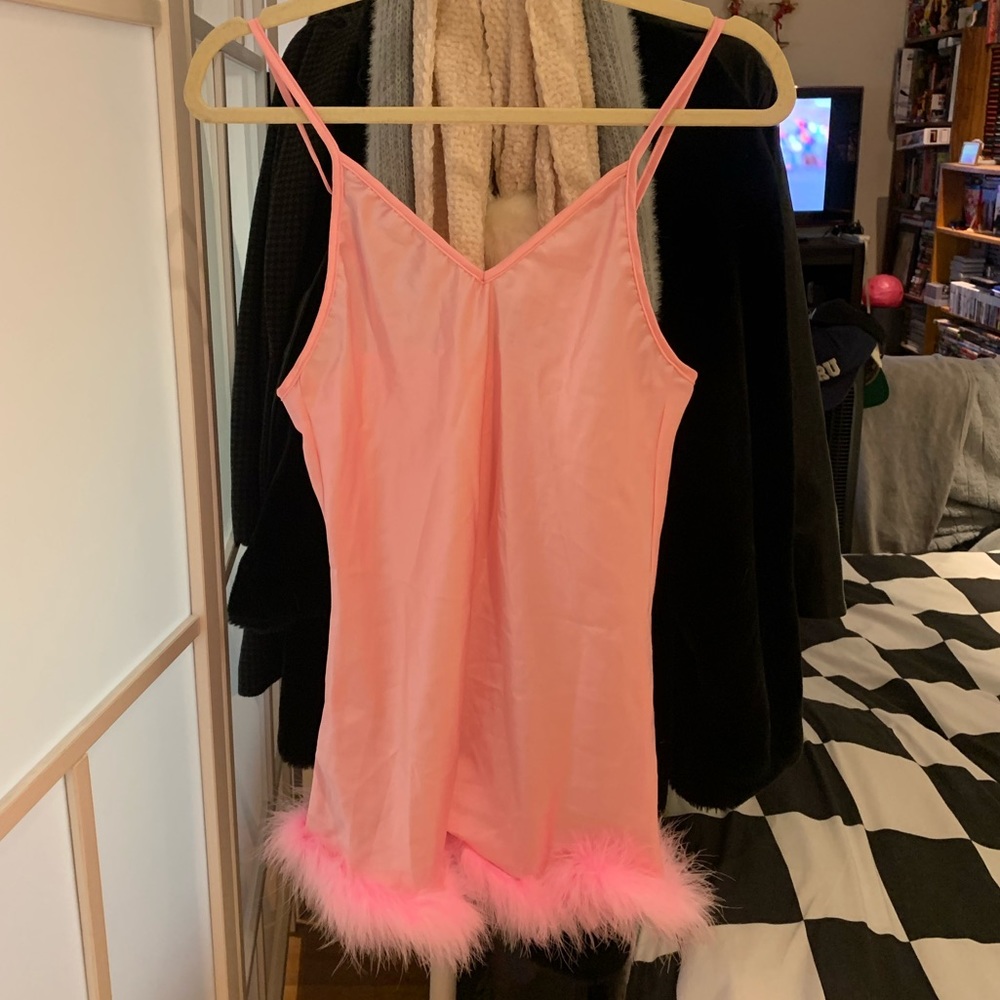 Sugar Thrillz Pink Babydoll Dress